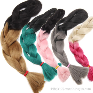 Good Quality 48 inch Yaki Perm Braiding Hair For Wholesale